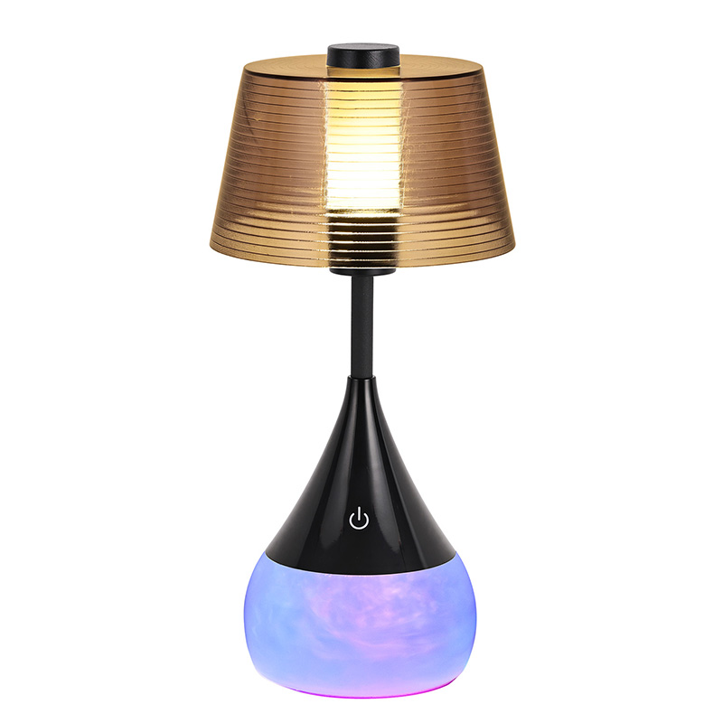 Lámpara de mesa led barata con forma nublada.