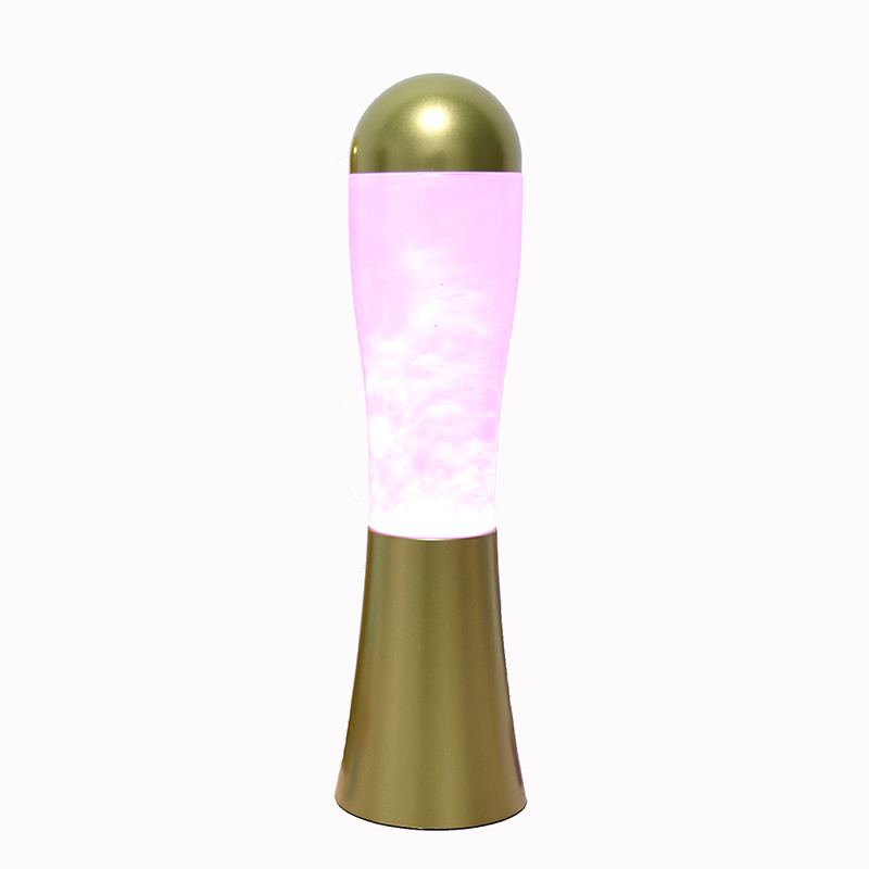 Luz de noche líquida nublada con sombra de botella
