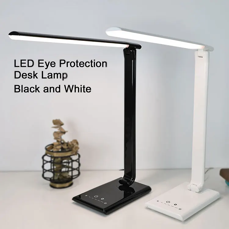 Lámpara de escritorio LED de protección ocular plegable