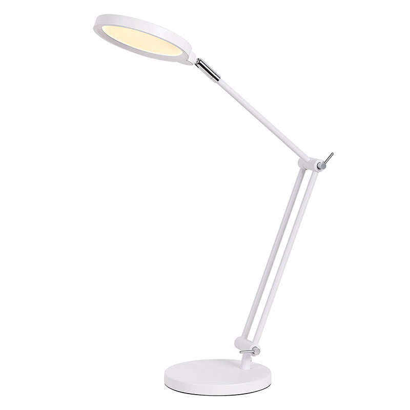 Lámpara de escritorio LED con brazo largo