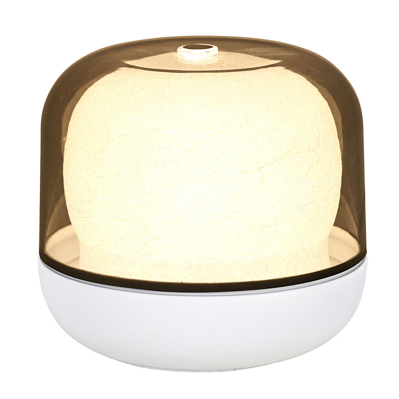 Luz nocturna LED inteligente inspirada en la superficie lunar