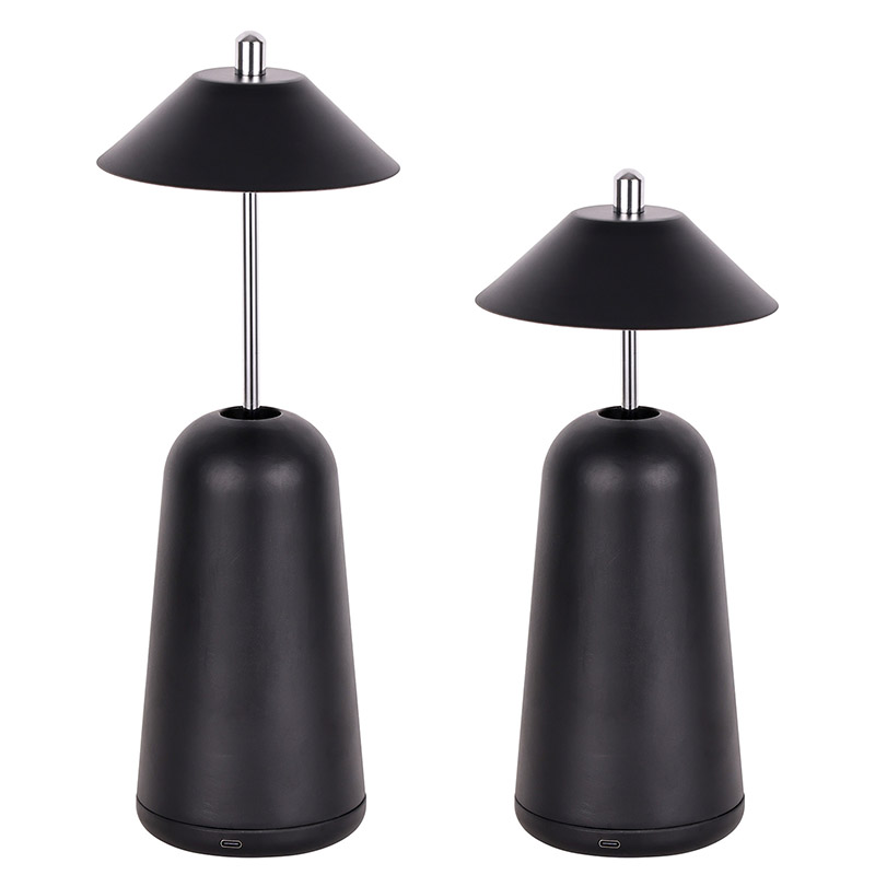 Lámpara de escritorio LED moderna con pantalla ajustable de altura