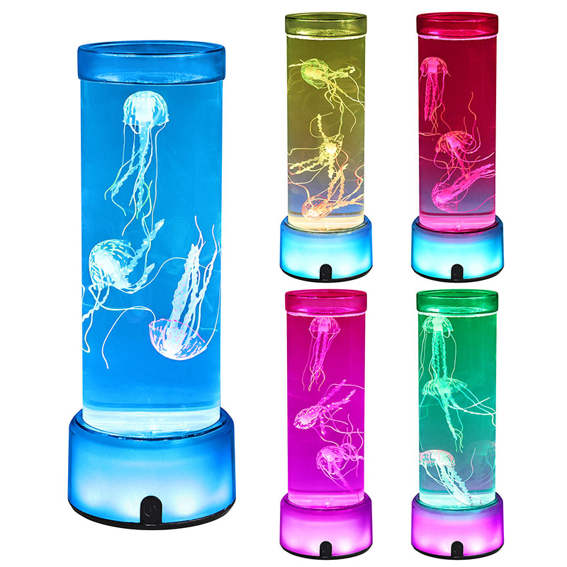 Lámpara de medusas recientemente con base de rotundidad RGB