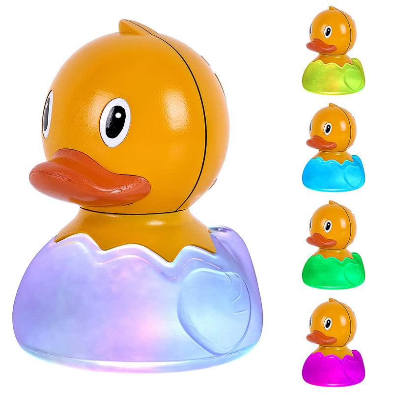 Lámpara de pato RGB con líquido turbio