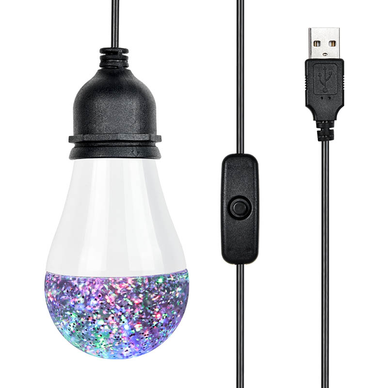 El encantador mundo de las luces nocturnas con bombilla RGB Liquid Flow E27