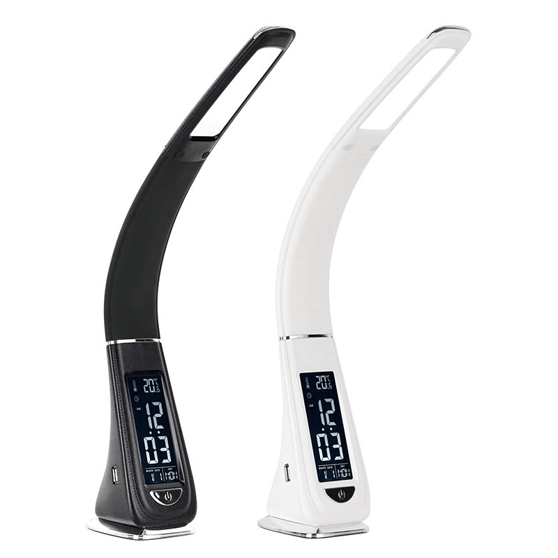 Lámpara de escritorio LED del cargador de puerto USB con pluma